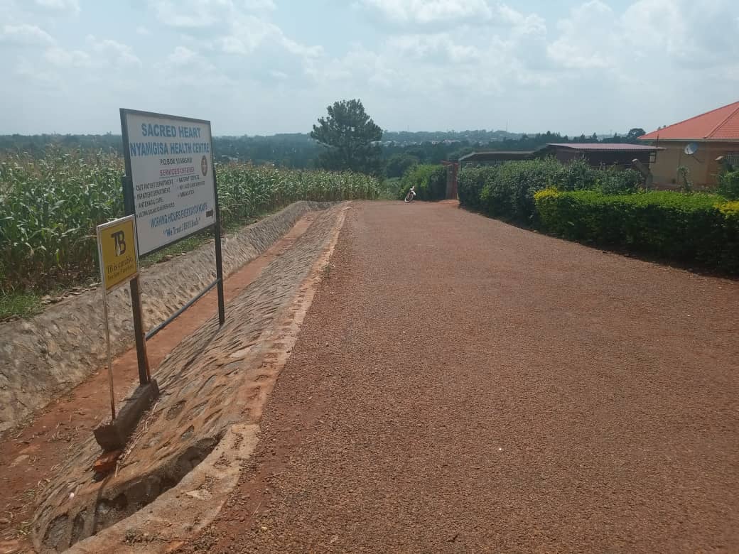 Road to Sacred Heart Nyamigisa Health Centre